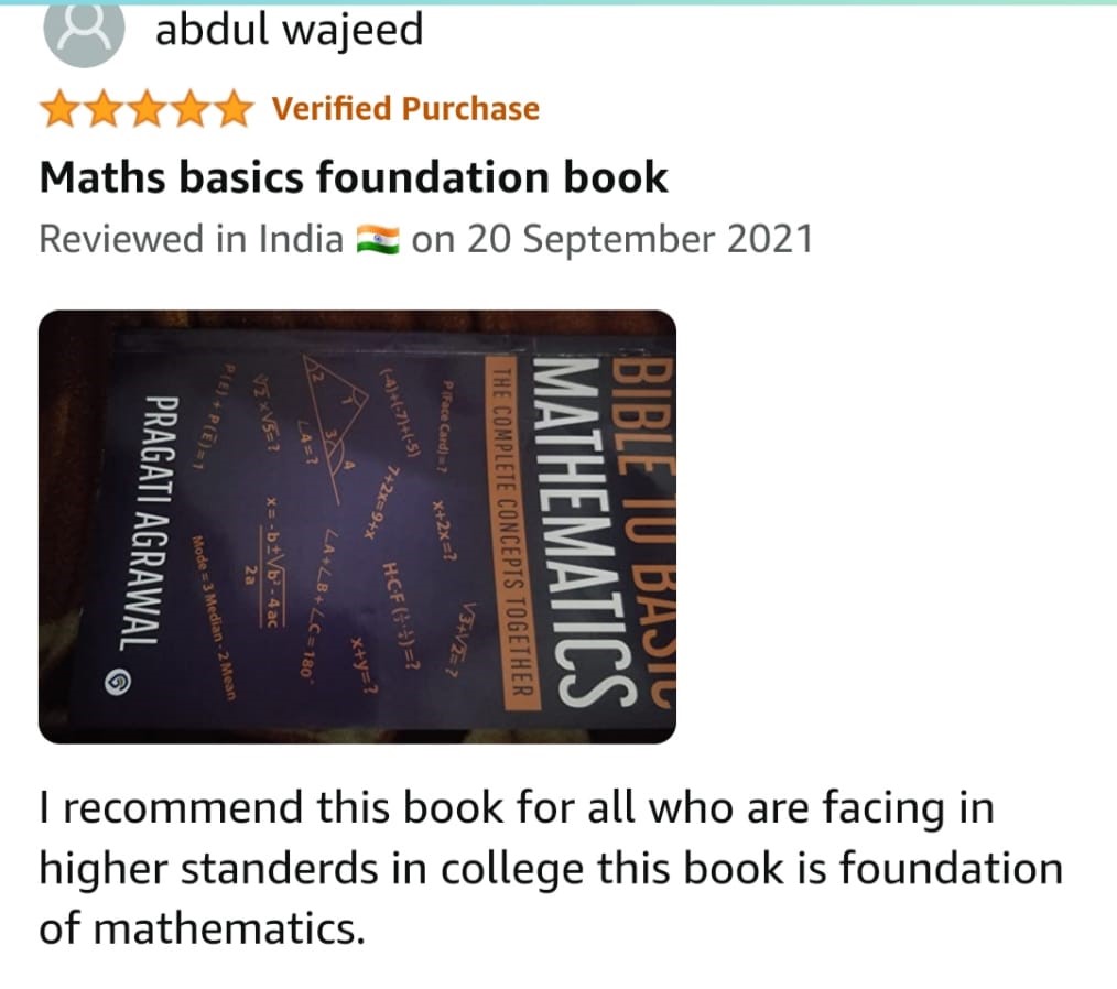 Math Bibble Bible to Basic Mathematics by Pragati Agrawal